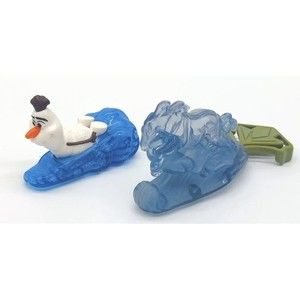 2019 Frozen 2 McDonald's Movie Olaf & Nokk Water Spirit Horse 3" Toys Toy Figure